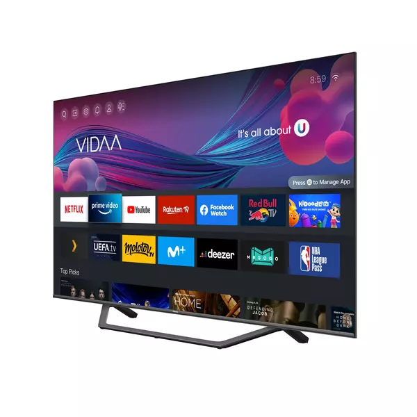 Hisense 65 inches QLED UHD Smart TV with Voice Recognition