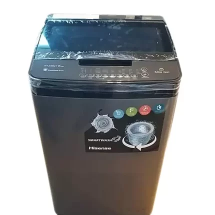 Hisense Washing Machine Top Load 8KG, Smart Control  (silver)