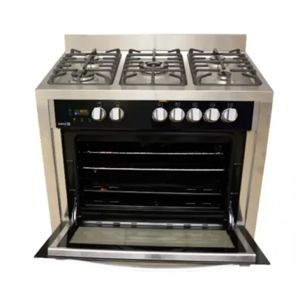 Scanfrost Gas Cooker 5 Burners With Oven and Grill SFC9502SS