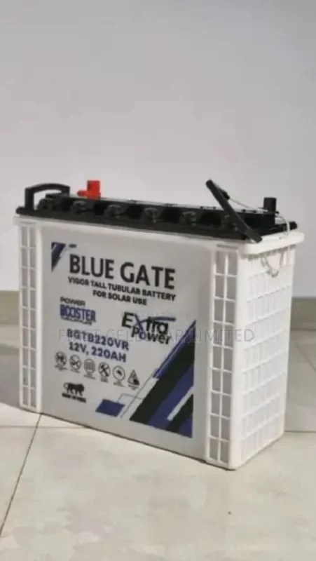 Bluegate Battery Tubular 12v220ah Vigor Tall 12v220ah